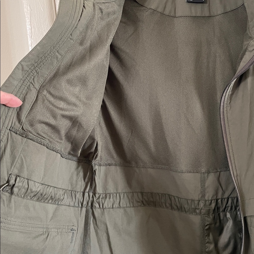 THE NORTH FACE SIGHTSEER II SPRING & AUTUMN JACKET IN OLIVE GREEN WOMENS SIZE XS - Picture 11 of 12